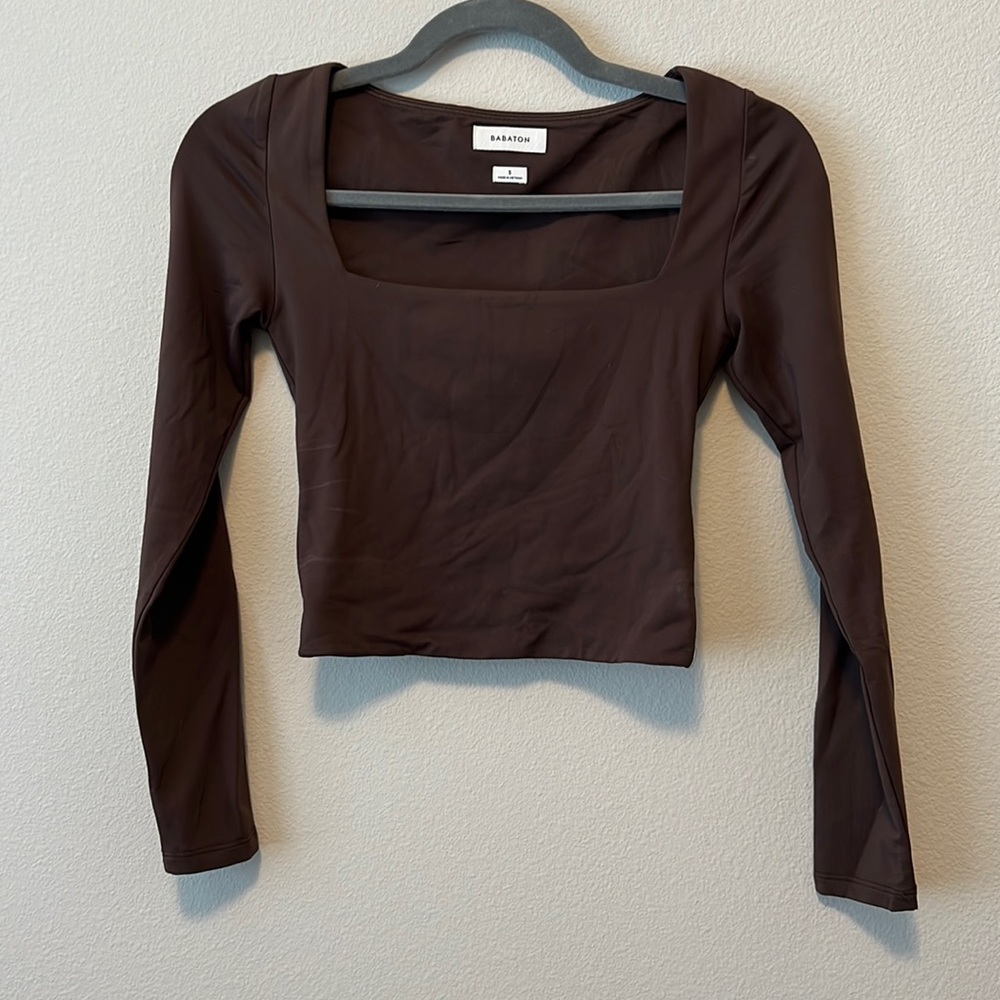 Aritzia Babaton Crop Top